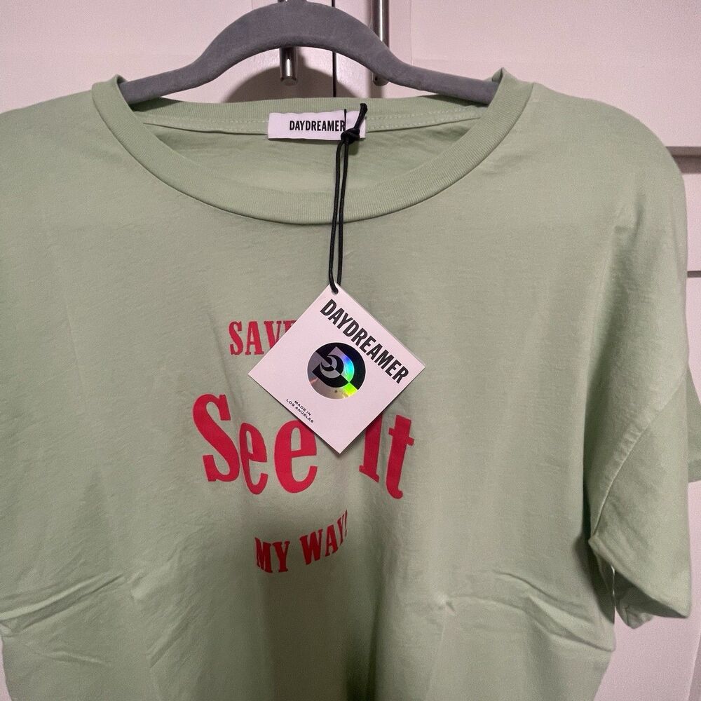 Daydreamer See it my Way T-Shirt Cotton Made In USA Sz M NWT - Picture 3 of 4
